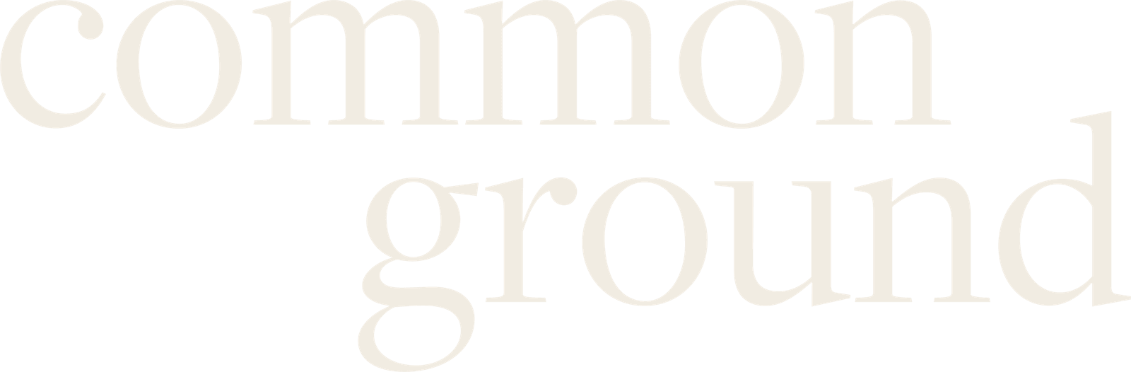 Common Ground